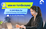 Sàn thương mại điện tử Hi1 tuyển dụng trên 6.500 lao động thuộc 34 tỉnh, thành trên toàn quốc