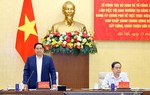 Tổ công tác Bộ Chính trị làm việc với Ban Thường vụ Đảng ủy Quốc hội, Chính phủ