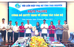 Công bố quyết định chuẩn y chức danh Chủ tịch Hội LHPN tỉnh Thái Nguyên