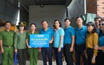 Tây Ninh: Cảnh sát cơ động ở nhà bạt, bám trụ xây "Mái ấm tình thương" 