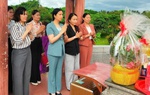 Lãnh đạo Hội LHPNVN dâng hương tri ân các liệt sĩ, thăm, tặng quà Mẹ Việt Nam anh hùng tại Quảng Trị
