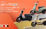 VinFast ra mắt xe máy điện Evo Grand với 2 pin có thể tháo rời, đi được tới 262 km/lần sạc