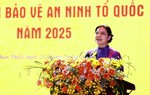 Phó Chủ tịch UBTƯ MTTQ Việt Nam Hà Thị Nga dự "Ngày hội toàn dân bảo vệ an ninh Tổ quốc" 2025 tại Lâm Đồng
