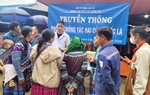 Truyền thông tại 20 chợ phiên vùng cao về Phòng chống tác hại của thuốc lá