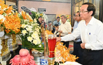 Lãnh đạo TPHCM viếng tang, chia buồn với gia đình nạn nhân vụ cháy cư xá Độc Lập 