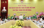 Hội nghị Chủ tịch Ủy ban MTTQ Việt Nam các tỉnh, thành phố (mở rộng)