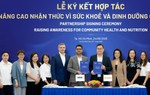 Hợp tác nâng cao kiến thức về sức khỏe và dinh dưỡng cho người dân