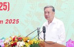 Tổng Bí thư dự gặp mặt đại biểu Bộ Quốc phòng, Bộ Công an và Bộ Ngoại giao