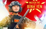 Sau "Viết tiếp câu chuyện hòa bình", Duyên Quỳnh hóa chiến sĩ công an, hát ca khúc mới của Nguyễn Văn Chung