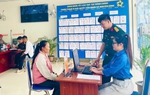 Đoàn viên, thanh niên hỗ trợ cung cấp dịch vụ công trực tuyến tại xã Nguyên Bình