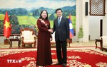 Việt Nam-Lào tiếp tục thắt chặt quan hệ đặc biệt và hợp tác toàn diện