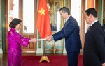 Đại sứ Việt Nam trình quốc thư lên Tổng thống Paraguay