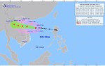 Bão số 5 cách Nghệ An, Hà Tĩnh khoảng 600km, nguy cơ gây thiệt hại lớn