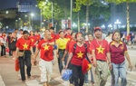 Người dân nô nức ra về sau Tổng hợp luyện diễu binh, diễu hành lần 2 tại Quảng trường Ba Đình