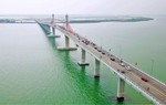 Tạm dừng lưu thông qua cầu Cửa Hội từ 6h ngày 25/8 để ứng phó bão số 5