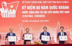 Phát hành đặc biệt bộ tem Kỷ niệm 80 năm Quốc khánh