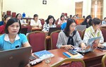 Hội LHPN tỉnh Lào Cai bồi dưỡng nghiệp vụ tổ chức đại hội phụ nữ cho cán bộ Hội