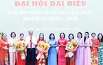 Chủ tịch Hội LHPN Việt Nam Nguyễn Thị Tuyến dự Đại hội phụ nữ điểm của Hà Nội