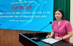 Ninh Bình tập huấn nghiệp vụ về đại hội đại biểu phụ nữ nhiệm kỳ 2025-2030