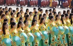 Những "bóng hồng" rạng ngời trong Lễ diễu binh, diễu hành 80 năm Quốc khánh 2/9