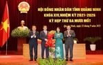 Ông Bùi Văn Khắng được bầu giữ chức Chủ tịch Ủy ban Nhân dân tỉnh Quảng Ninh