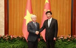 Chủ tịch UBTƯ MTTQ Việt Nam Đỗ Văn Chiến gửi thư chúc mừng 76 năm Quốc khánh nước Cộng hòa Nhân dân Trung Hoa 