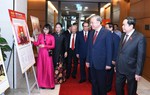 Tổng Bí thư Tô Lâm tham quan triển lãm "Đảng bộ Quốc hội: Đoàn kết - Dân chủ - Kỷ cương - Đột phá"