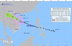 Dự báo 19 giờ ngày 28/9, bão trên vùng biển Nghệ An -Quảng Trị