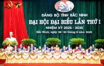 Khai mạc phiên trù bị Đại hội Đảng bộ tỉnh Bắc Ninh lần thứ I, nhiệm kỳ 2025-2030