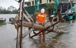 Khẩn trương khắc phục thiệt hại lưới điện sau bão số 10 tại Thanh Hóa