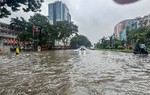 Hà Nội mưa lớn, lệnh báo động lũ sông Tích, sông Bùi
