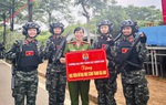 Nữ học viên Đại học Cảnh sát nhân dân tỏa sáng tại nhiệm vụ A80, lan tỏa tinh thần chiến sĩ CAND
