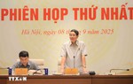 Phiên họp thứ nhất Tiểu ban Thông tin tuyên truyền, Hội đồng Bầu cử quốc gia