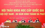 Khẳng định vị trí, vai trò lịch sử của Quốc hội trong sự nghiệp cách mạng