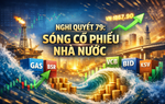 Nghị quyết 79 kích hoạt sóng cổ phiếu đầu ngành