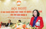 Phát huy quyền làm chủ của Nhân dân trong tham gia xây dựng và hoàn thiện thể chế, tăng cường khối đại đoàn kết toàn dân tộc; phương hướng, giải pháp trong nhiệm kỳ Đại hội XIV của Đảng