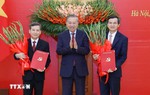 Tổng Bí thư Tô Lâm trao Quyết định của Bộ Chính trị phân công, bổ nhiệm cán bộ