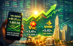 Cổ phiếu ngân hàng – dầu khí – VIC, VHM "thăng hoa", kéo VN-Index lập đỉnh mới