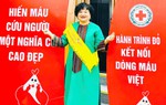 Cán bộ Hội hơn 100 lần hiến máu, giữ trọn "những cuộc hẹn" với sự sống