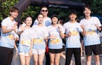 Dàn nghệ sĩ truyền cảm hứng sống khỏe tại giải chạy của Báo Phụ nữ Việt Nam