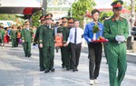 Cần Thơ: Trang trọng lễ truy điệu và an táng 120 hài cốt liệt sĩ