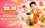 Chiều phái đẹp đủ đường bằng vạn deal yêu thương dịp 20/10 trên ShopeeFood 
