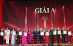 Thường trực Ban Bí thư Trần Cẩm Tú dự Lễ trao giải Cuộc thi chính luận về bảo vệ nền tảng tư tưởng của Đảng lần thứ 6