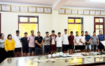 Lạng Sơn: Triệt phá sới bạc trên đồi vắng, bắt 20 đối tượng