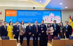 Đoàn đại biểu cấp cao UBTƯ MTTQ Việt Nam thăm và làm việc tại Vương quốc Tây Ban Nha