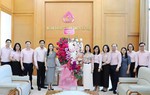 Hội LHPN Việt Nam và các tổ chức chính trị - xã hội  chúc mừng Ngân hàng Chính sách xã hội