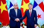 Thủ tướng Lê Minh Hưng hội kiến Tổng thống Cộng hòa Panama