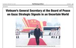 Truyền thông Mỹ đánh giá cao Việt Nam chủ động đóng góp cho hòa bình toàn cầu