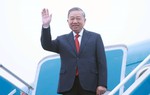 Tổng Bí thư Tô Lâm lên đường thăm cấp Nhà nước Vương quốc Campuchia