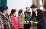 Phó Bí thư Đảng ủy MTTQ, các đoàn thể Trung ương Ngô Văn Cương thăm, tặng quà Tết tại Bắc Ninh